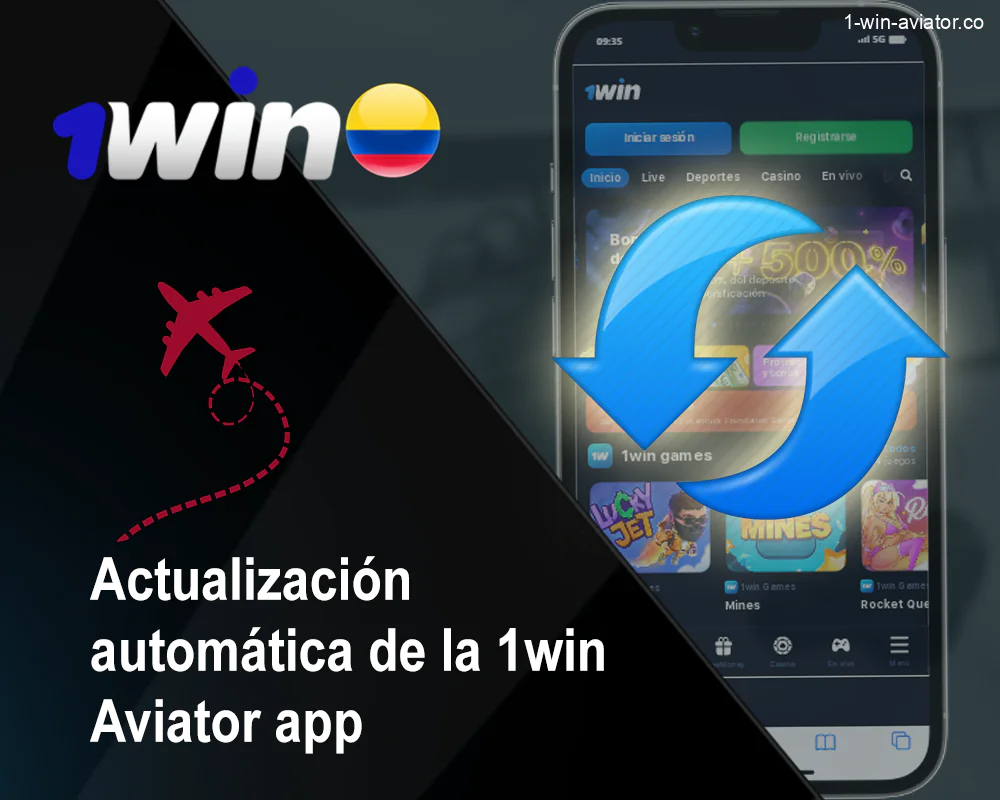 Cómo actualizar la aplicación 1Win - actualización automática